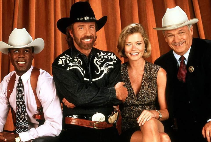 Chuck Norris Walker Texas Ranger scene